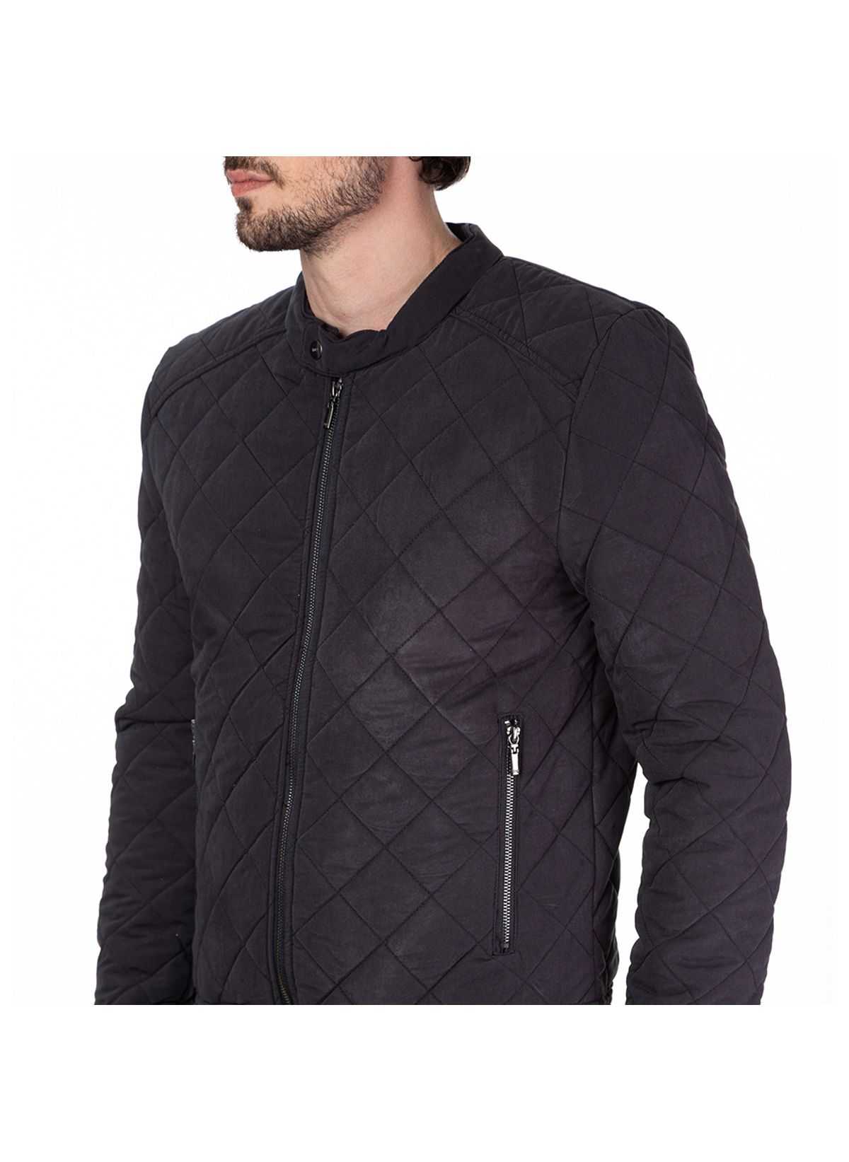 jaqueta de matelasse