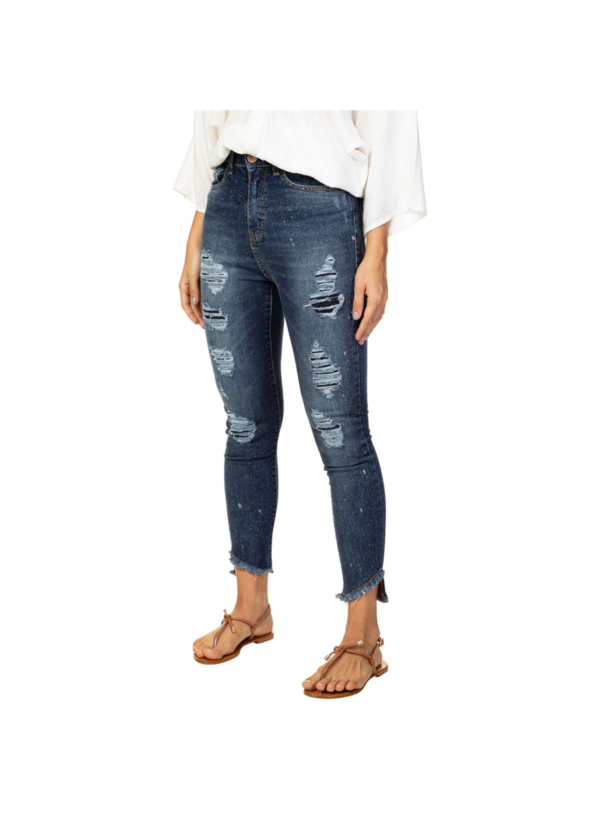 calça jeans feminina tng