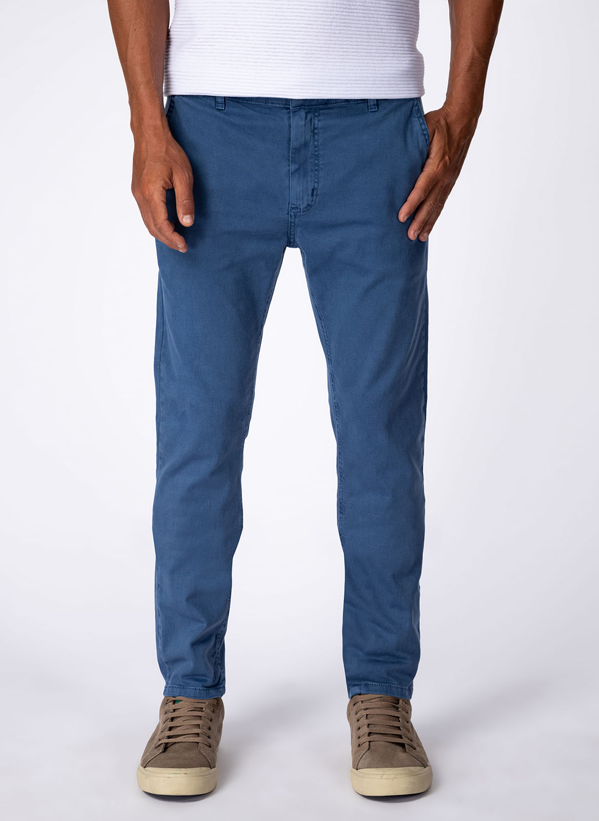 Calça Masculina Chino Color Stone