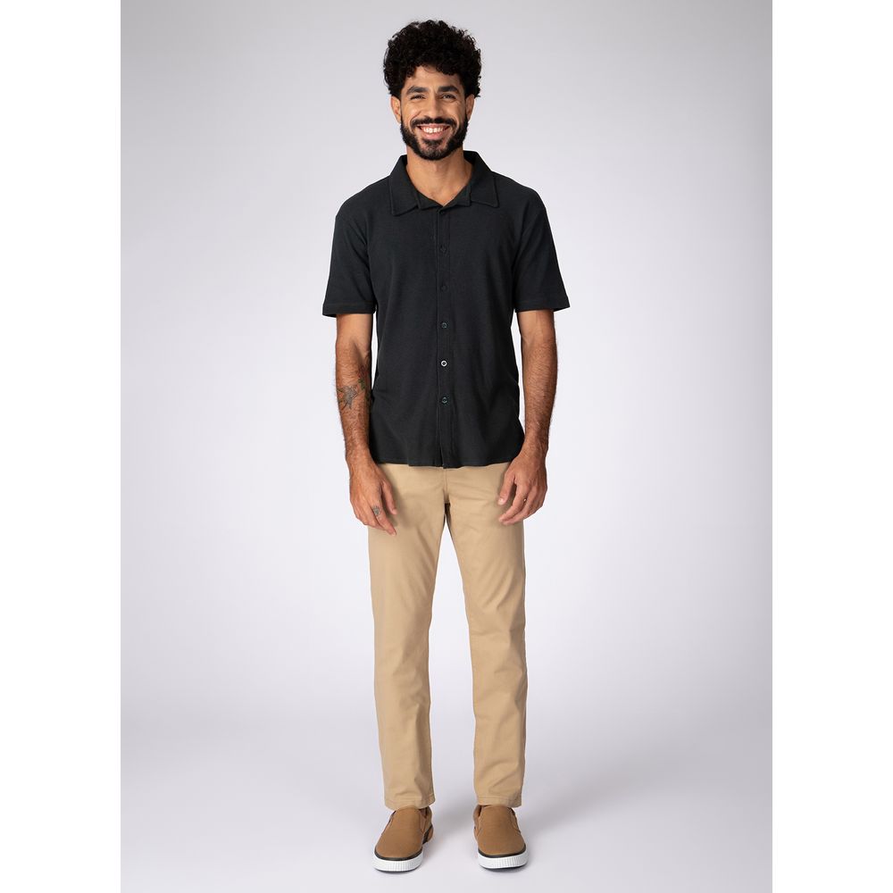 Springfield Bermudan Chino Uomo – Basica Alg In Cotone Stretch – Comfort Fit Con Tasconi