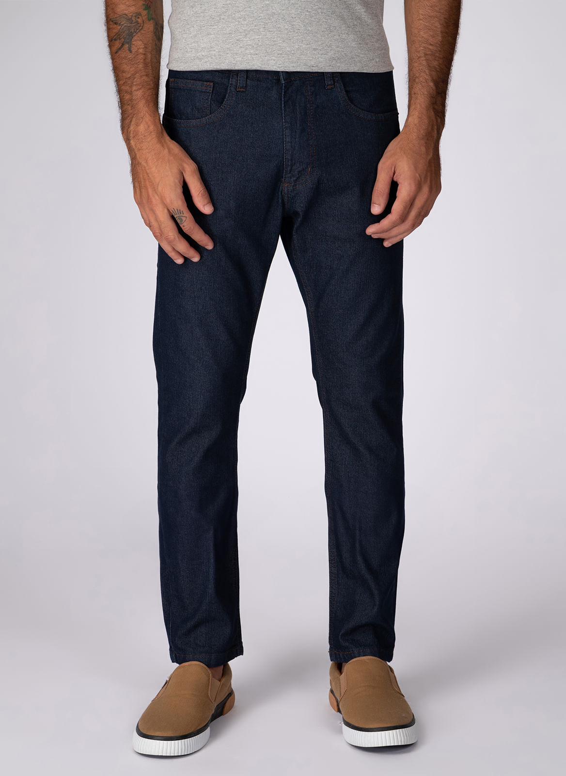 Calça Jeans Slim Básica Masculina