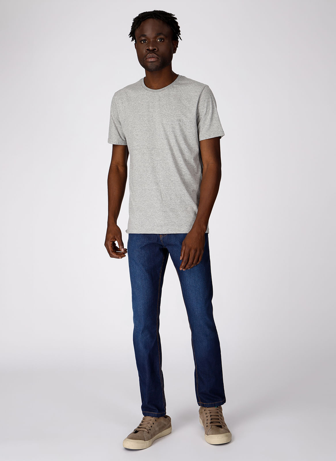 CALCA BASICA SKINNY JEANS MASCULINA TNG