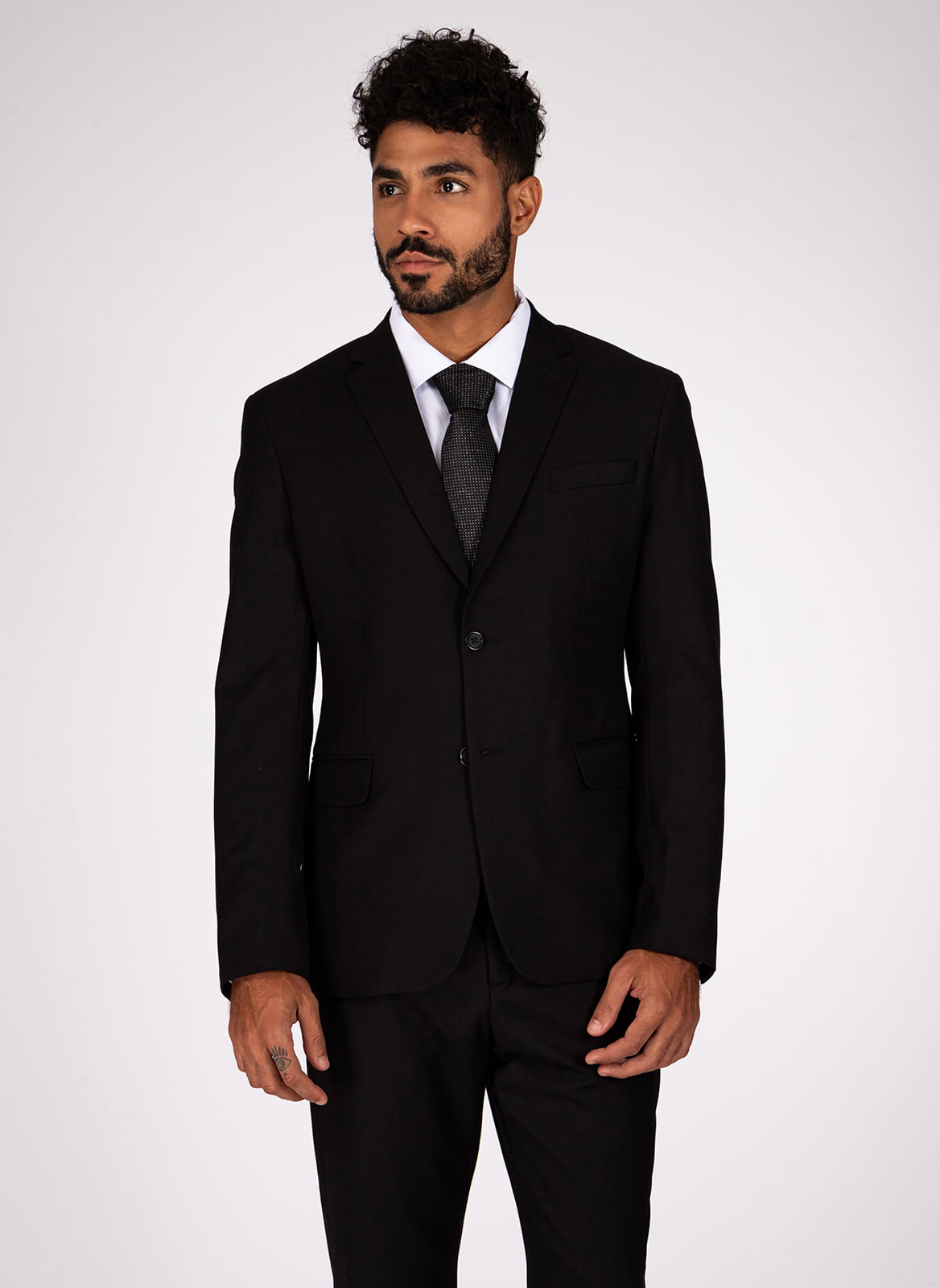 Traje Costume Social Liso Slim