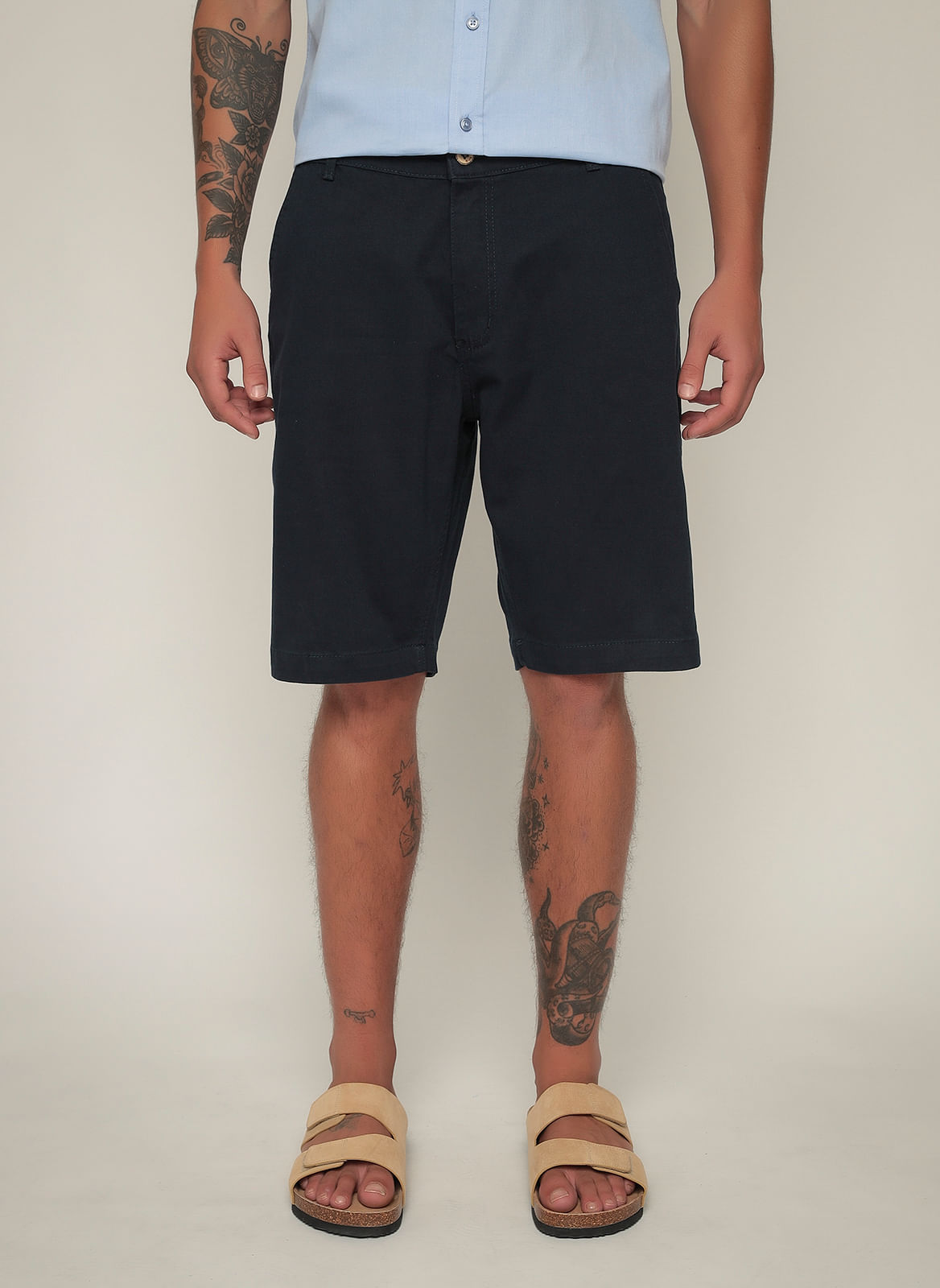 Bermuda Masculina Sarja Chino