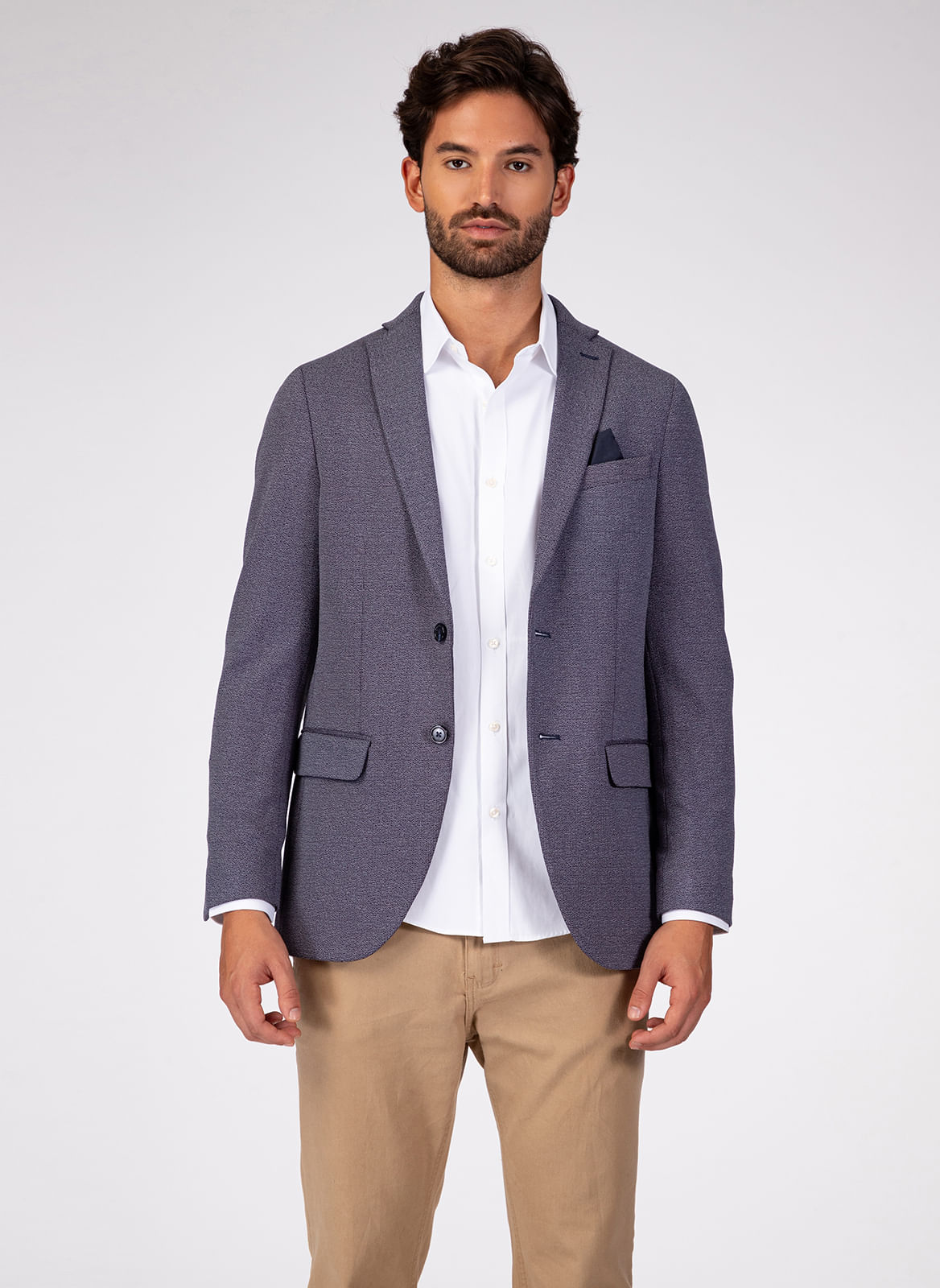 PALETÓ MALHA MELANGE TNG