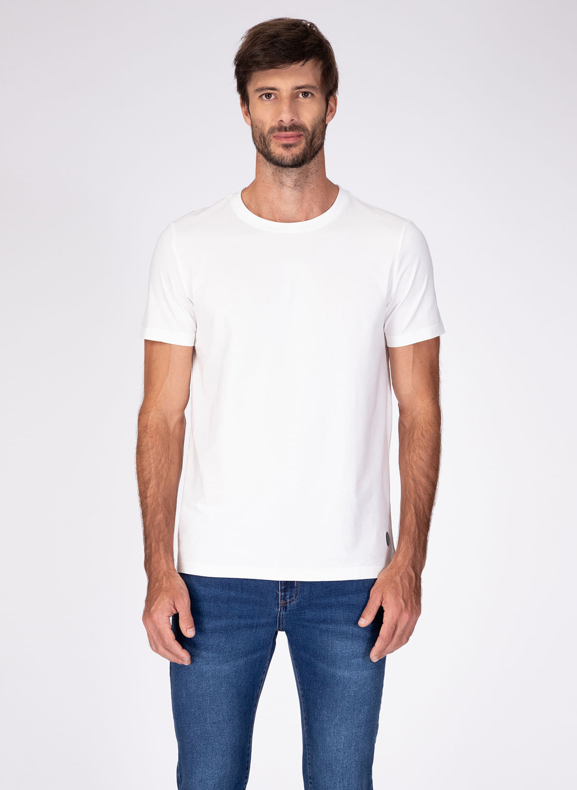 Camiseta Com Elastano