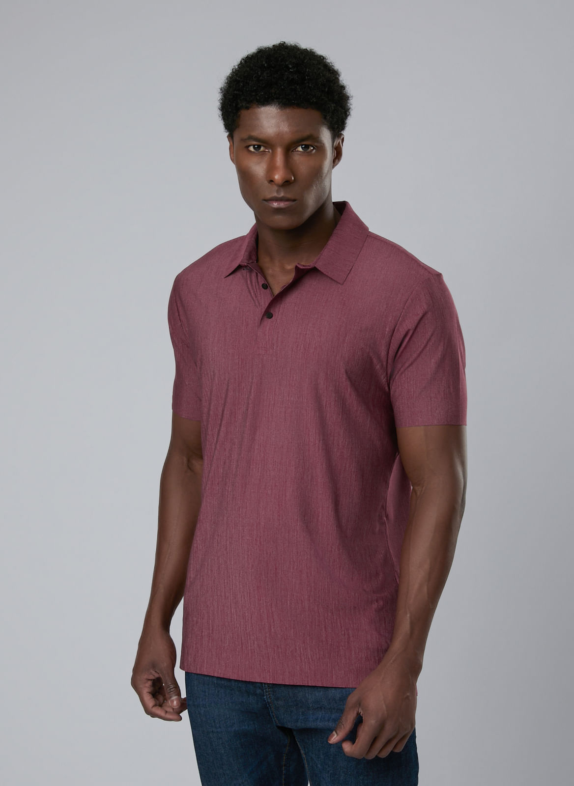 Polo Melange Tech