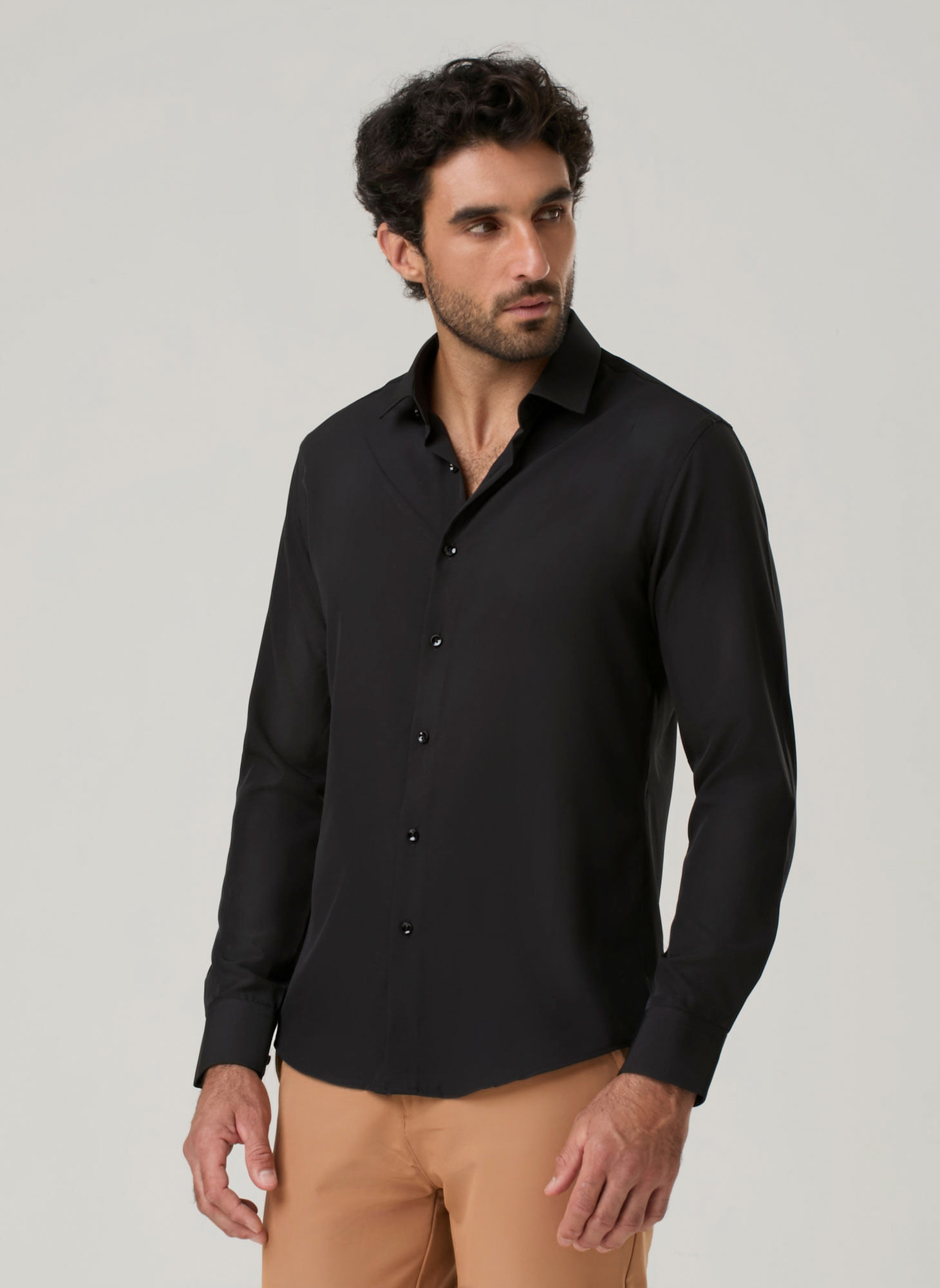 Camisa Esporte Micro Elastano