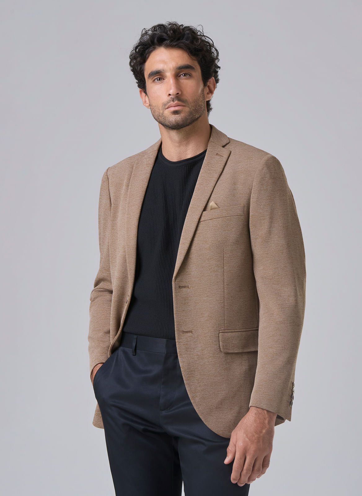 PALETÓ MALHA MESCLA TNG