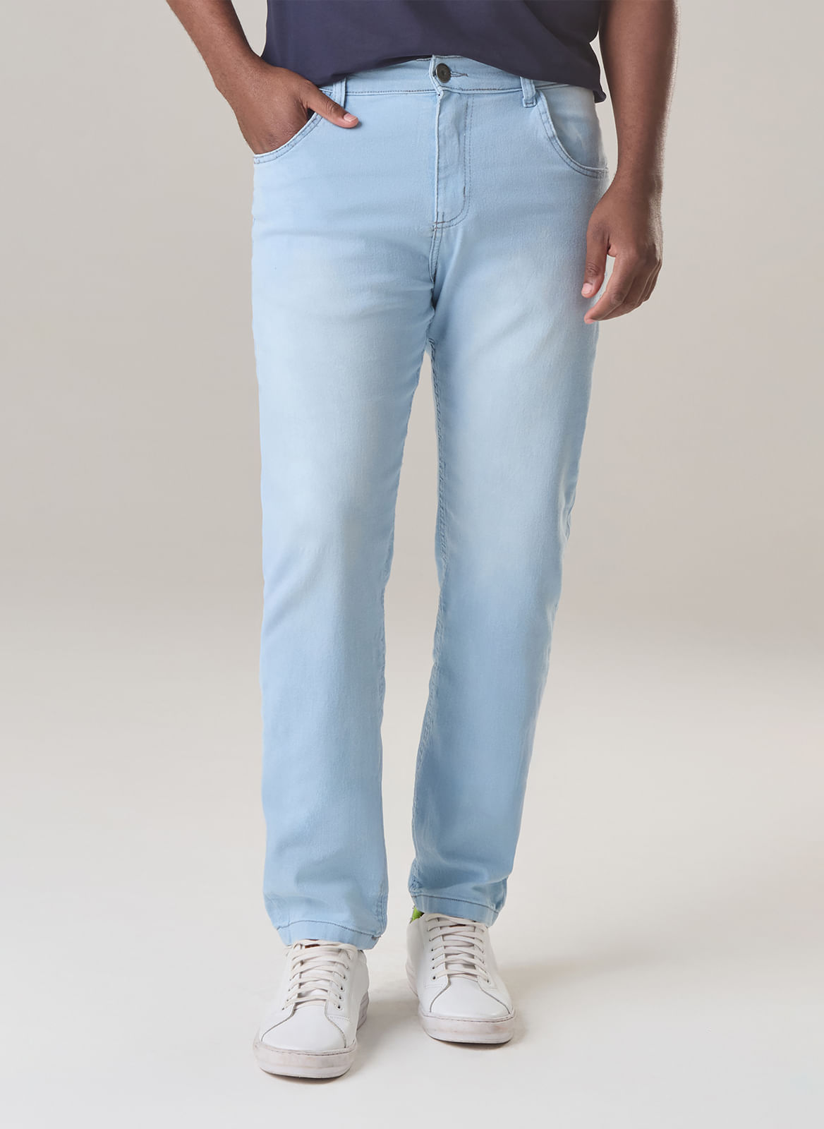 Calça Jeans Slim Básica Masculina