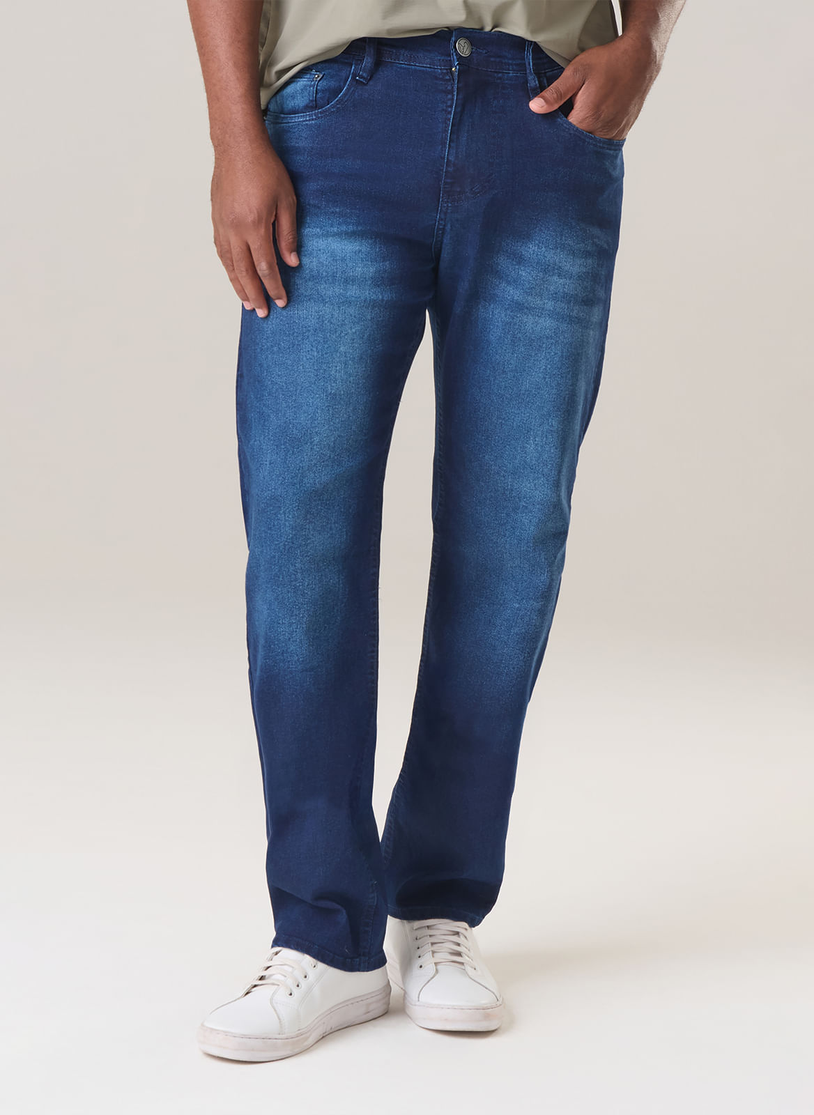 Calça Masculina Jeans Regular
