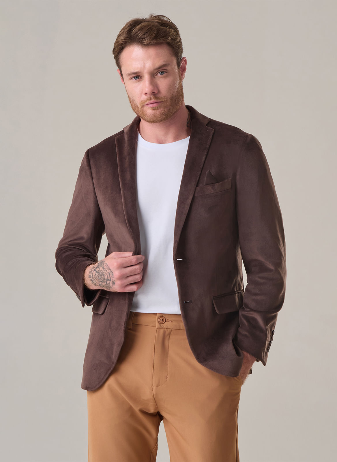 PALETO VELUDO LISO TNG1