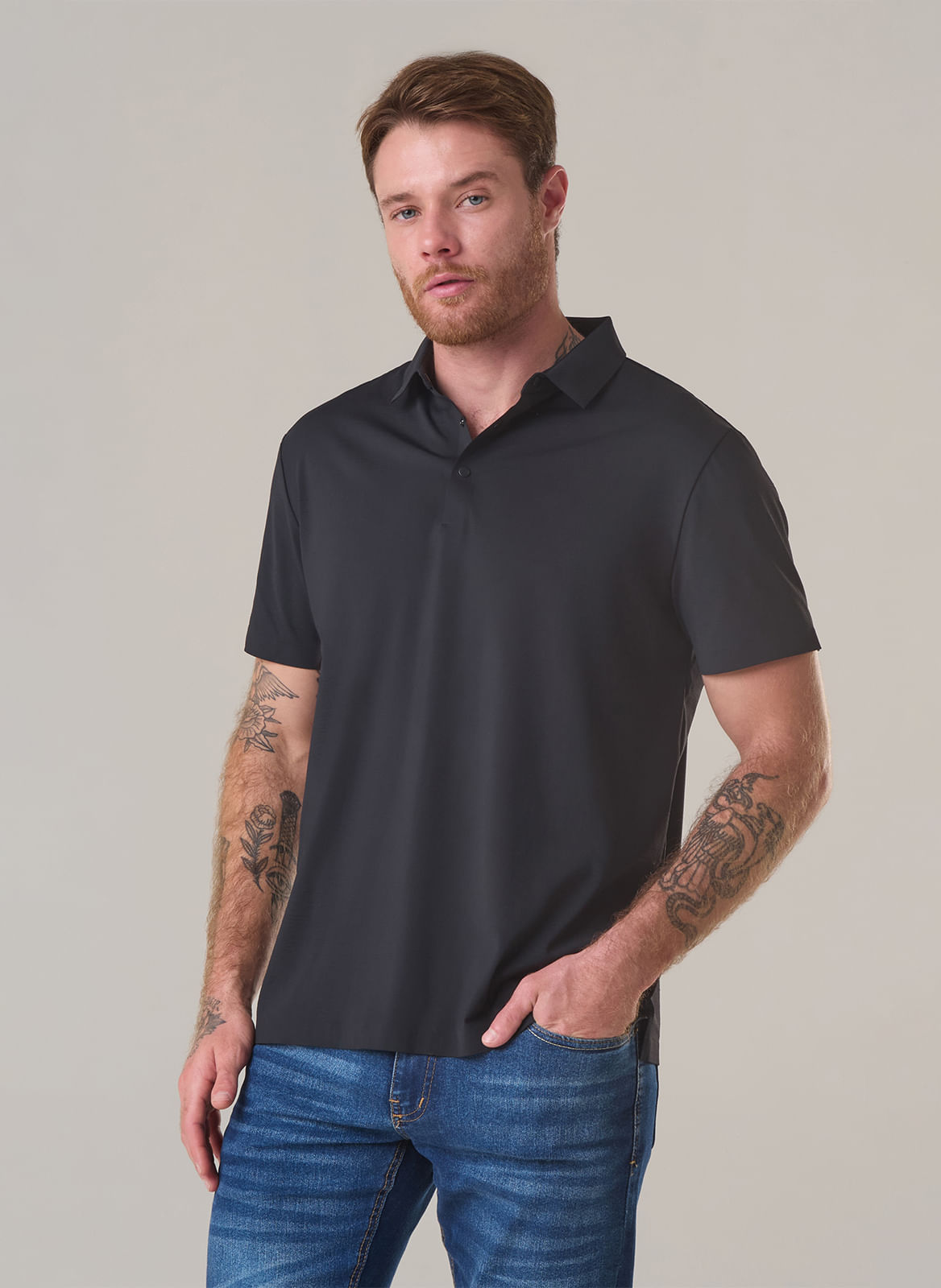Polo Tecnológica Com Textura