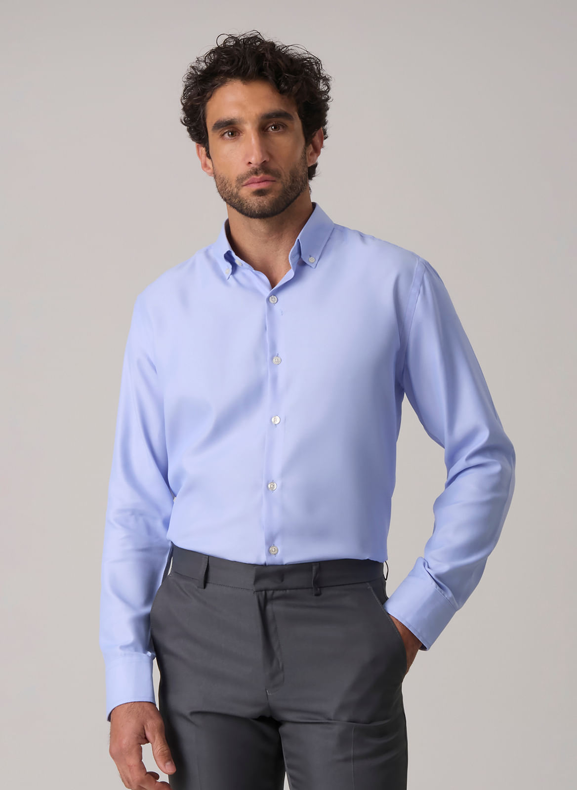 Camisa Social Button Down