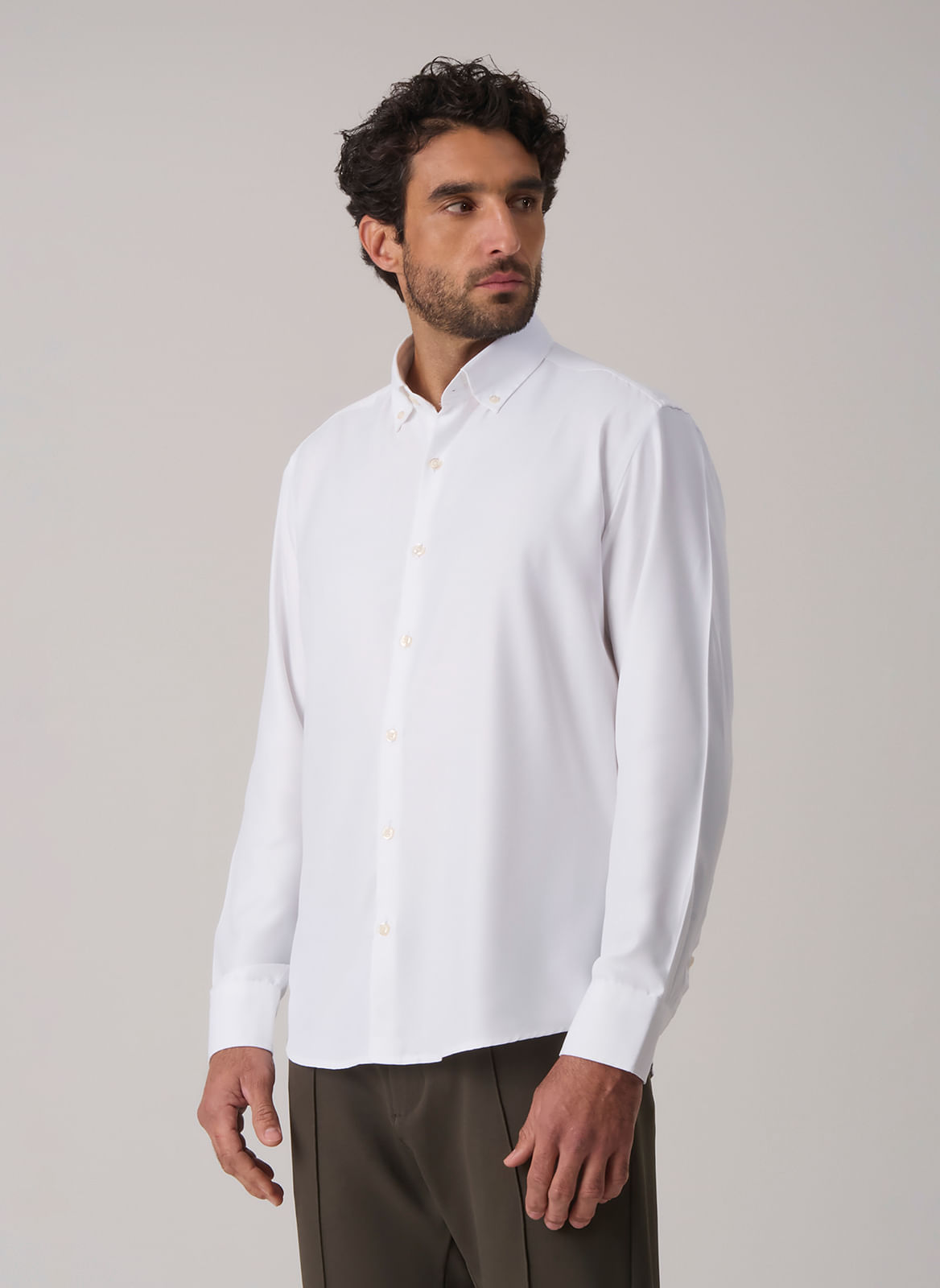 Camisa Social Button Down