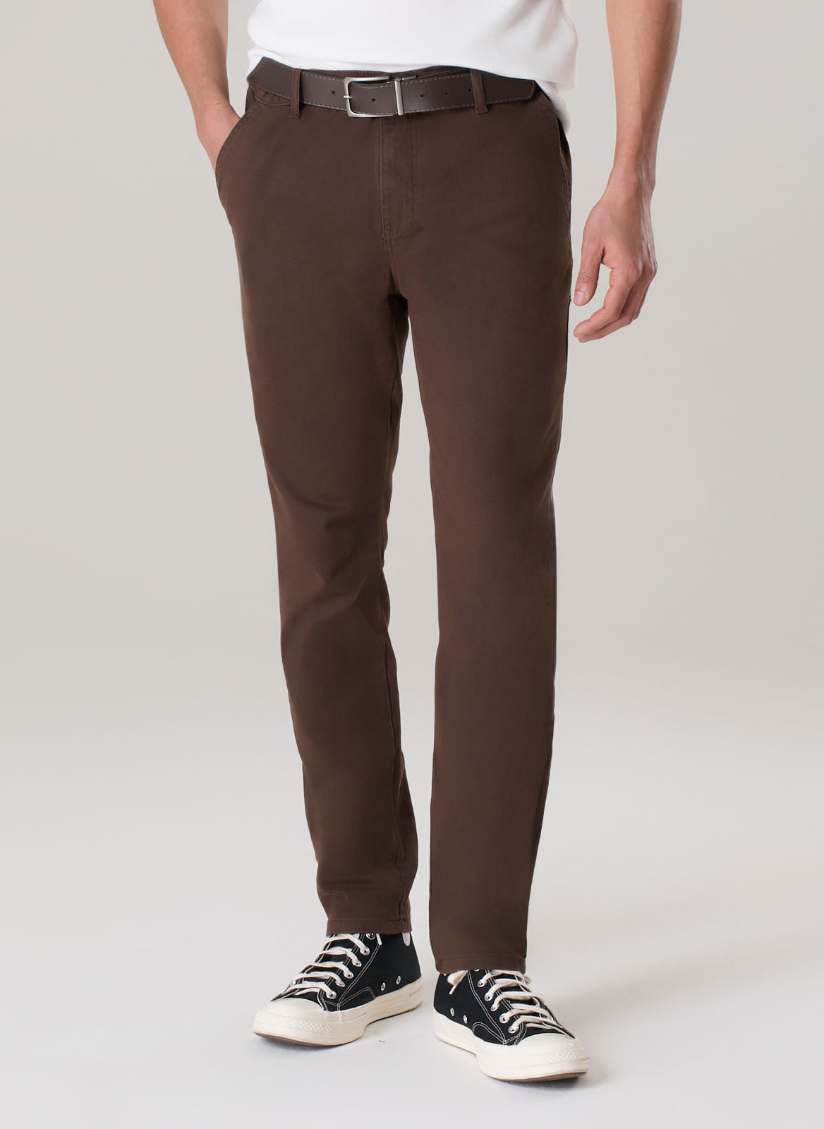 Calça Masculina Sarja Chino
