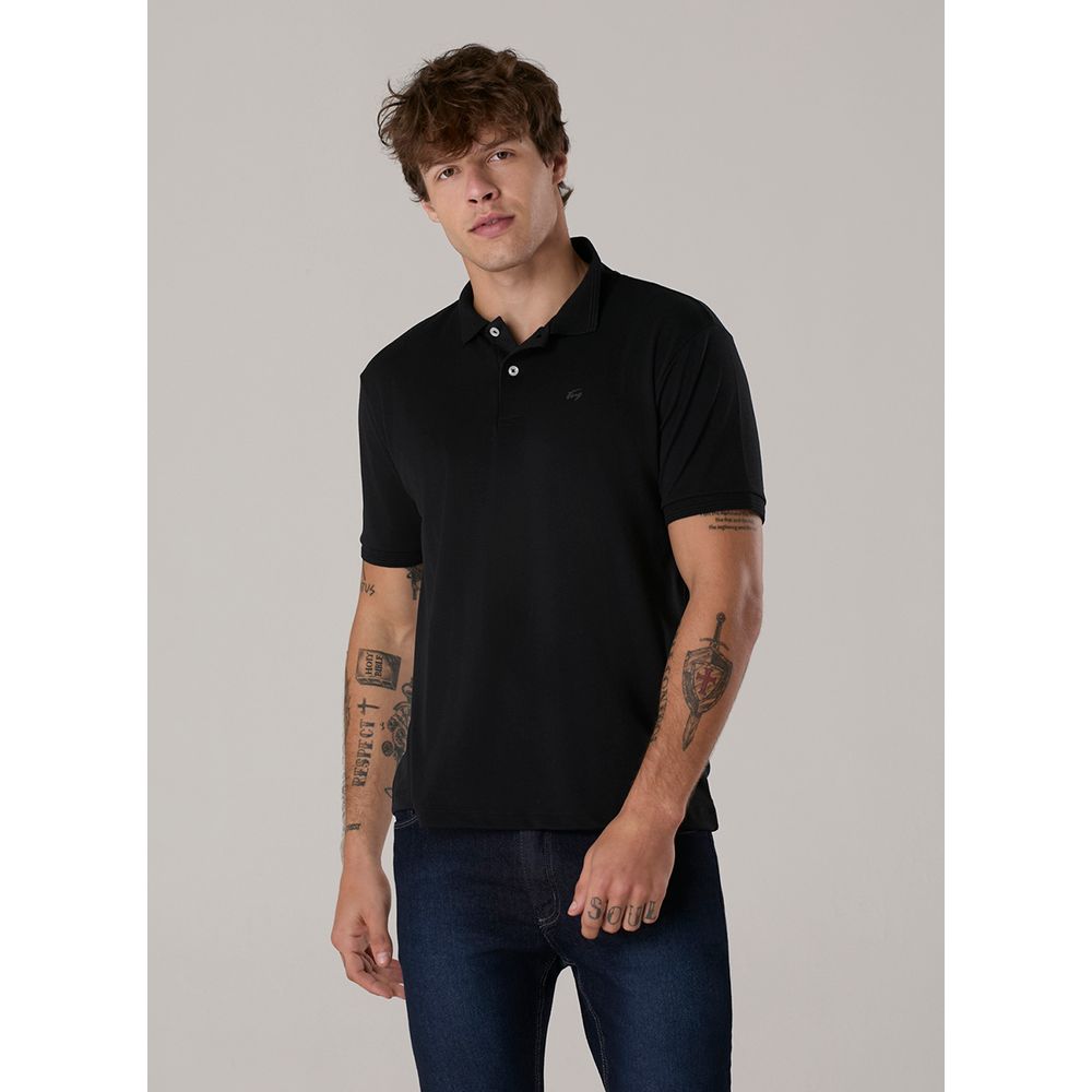 POLO VISCOSE COM BORDADO - TNG