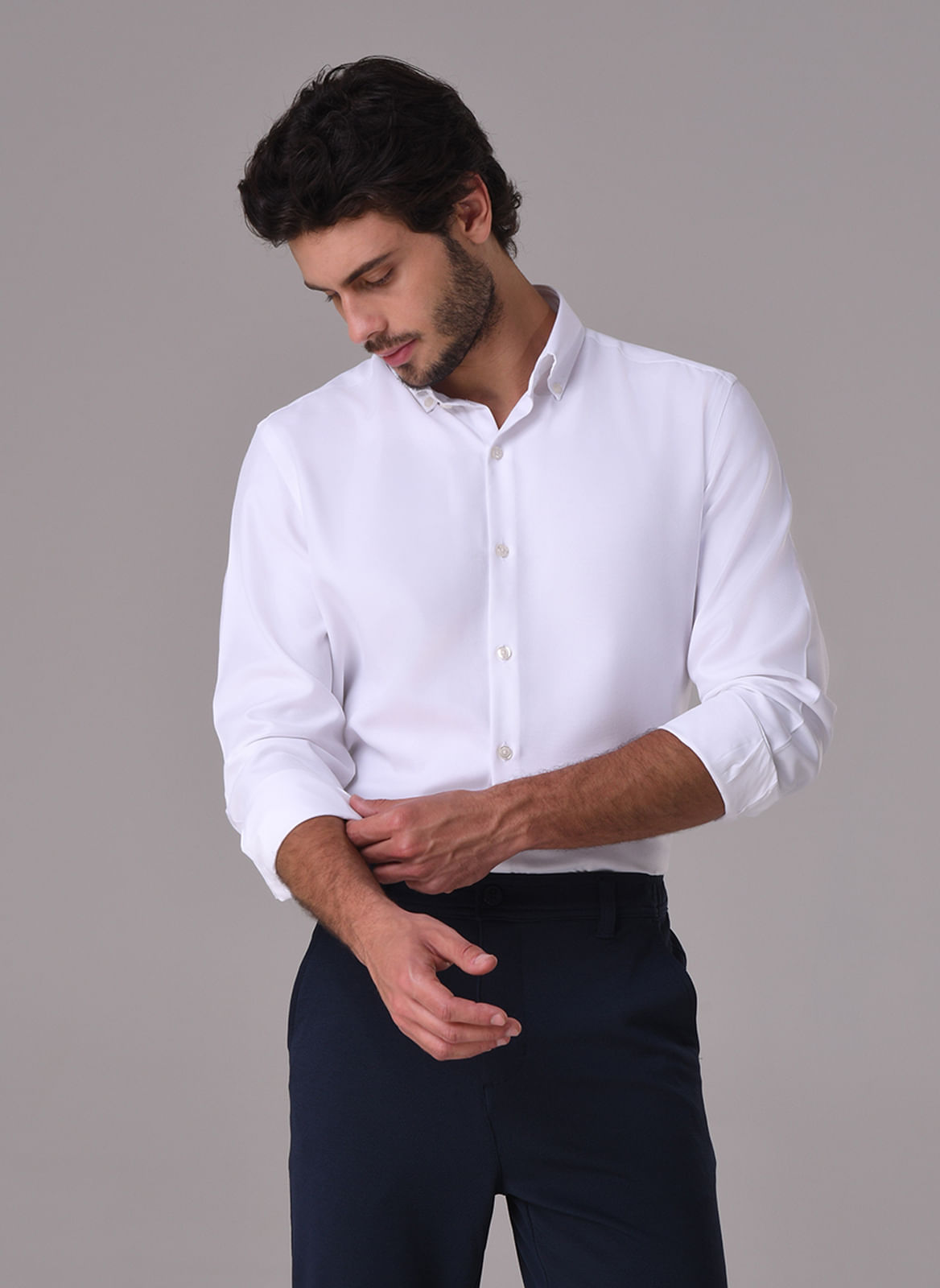 Camisa Social Button Down