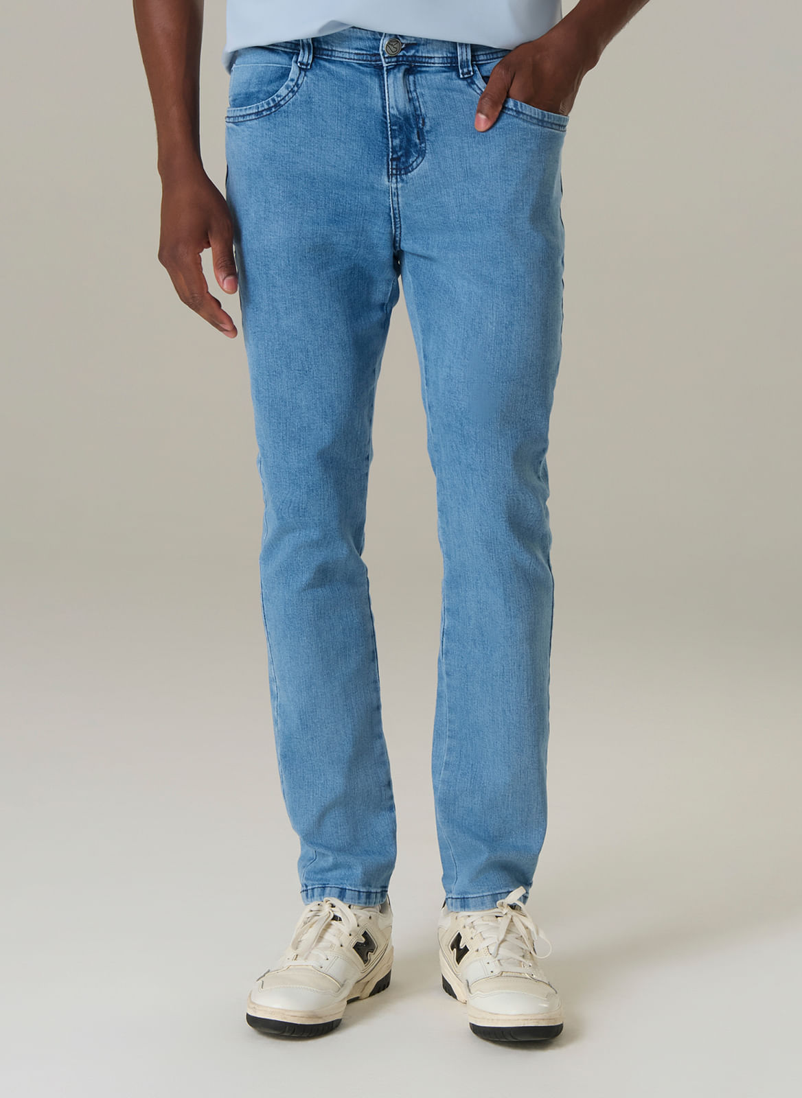 Calça Jeans Masculina Slim