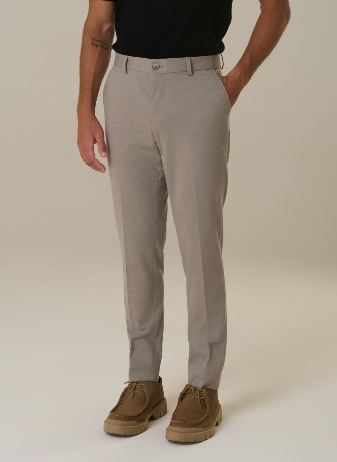 Calça Social Malha