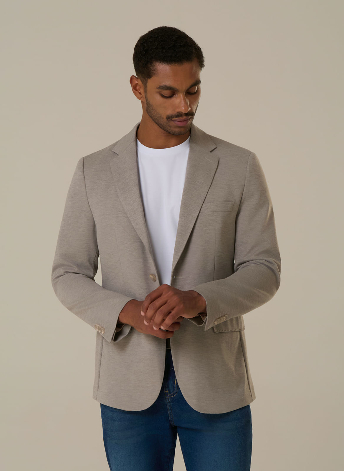 Paletó Malha Masculino