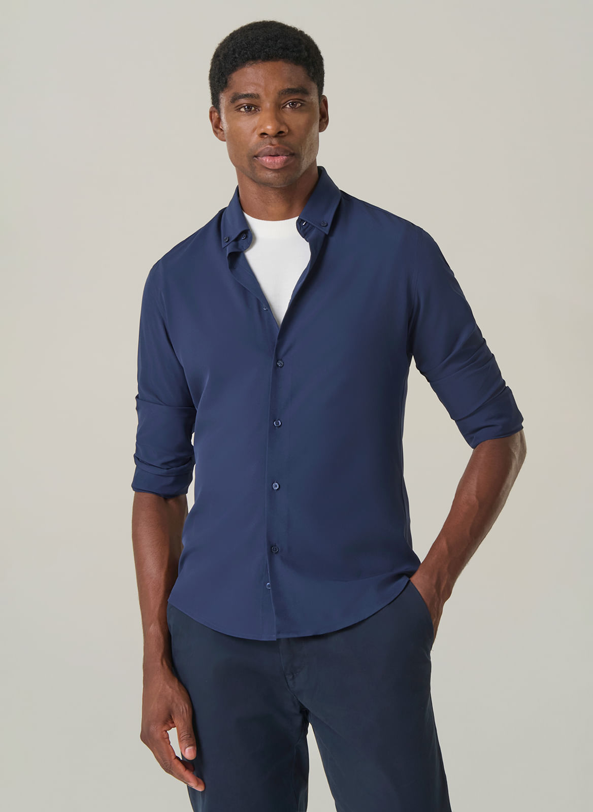 Camisa Longa Botton Down