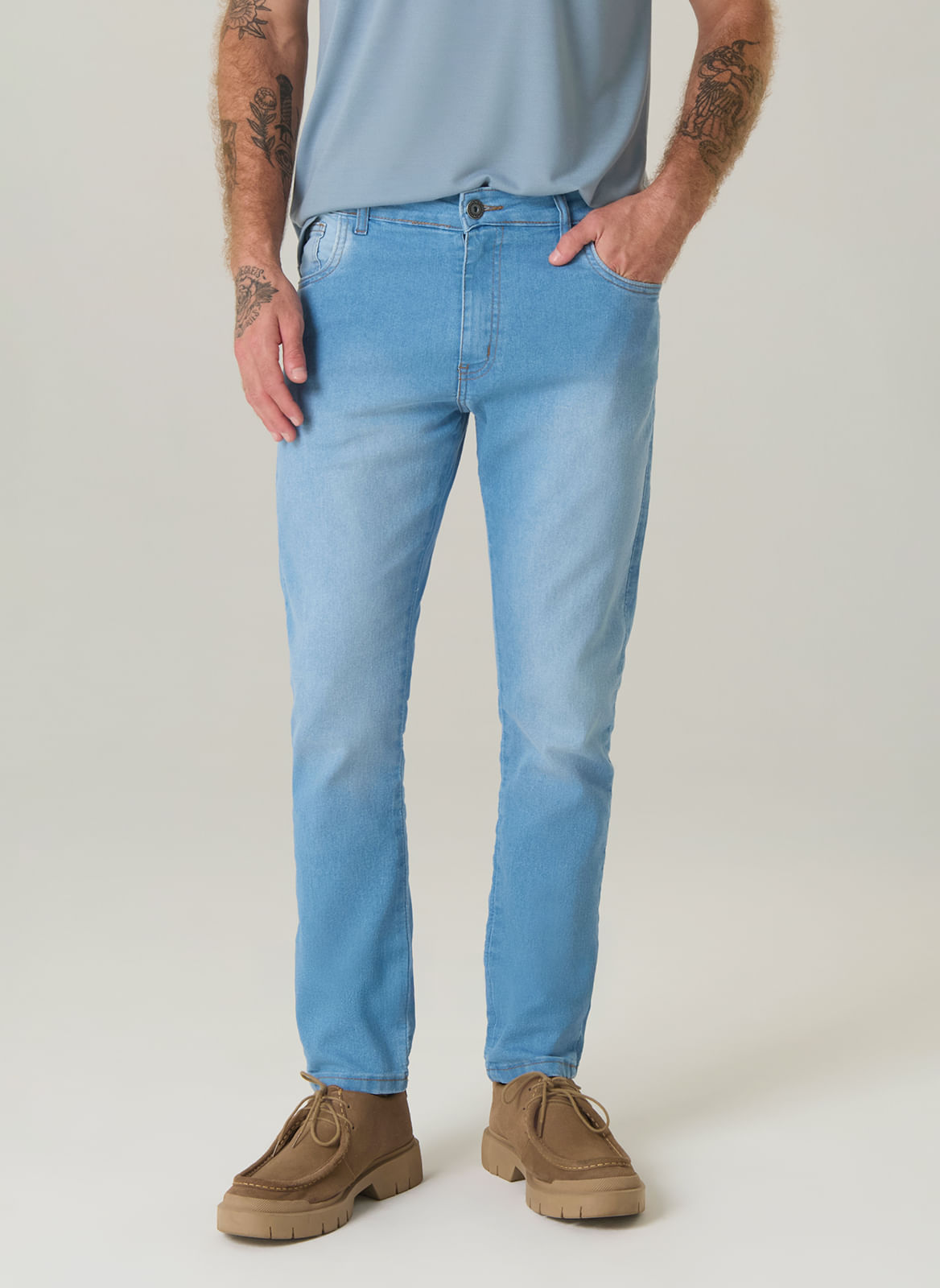 Calça Slim Clara Masculina