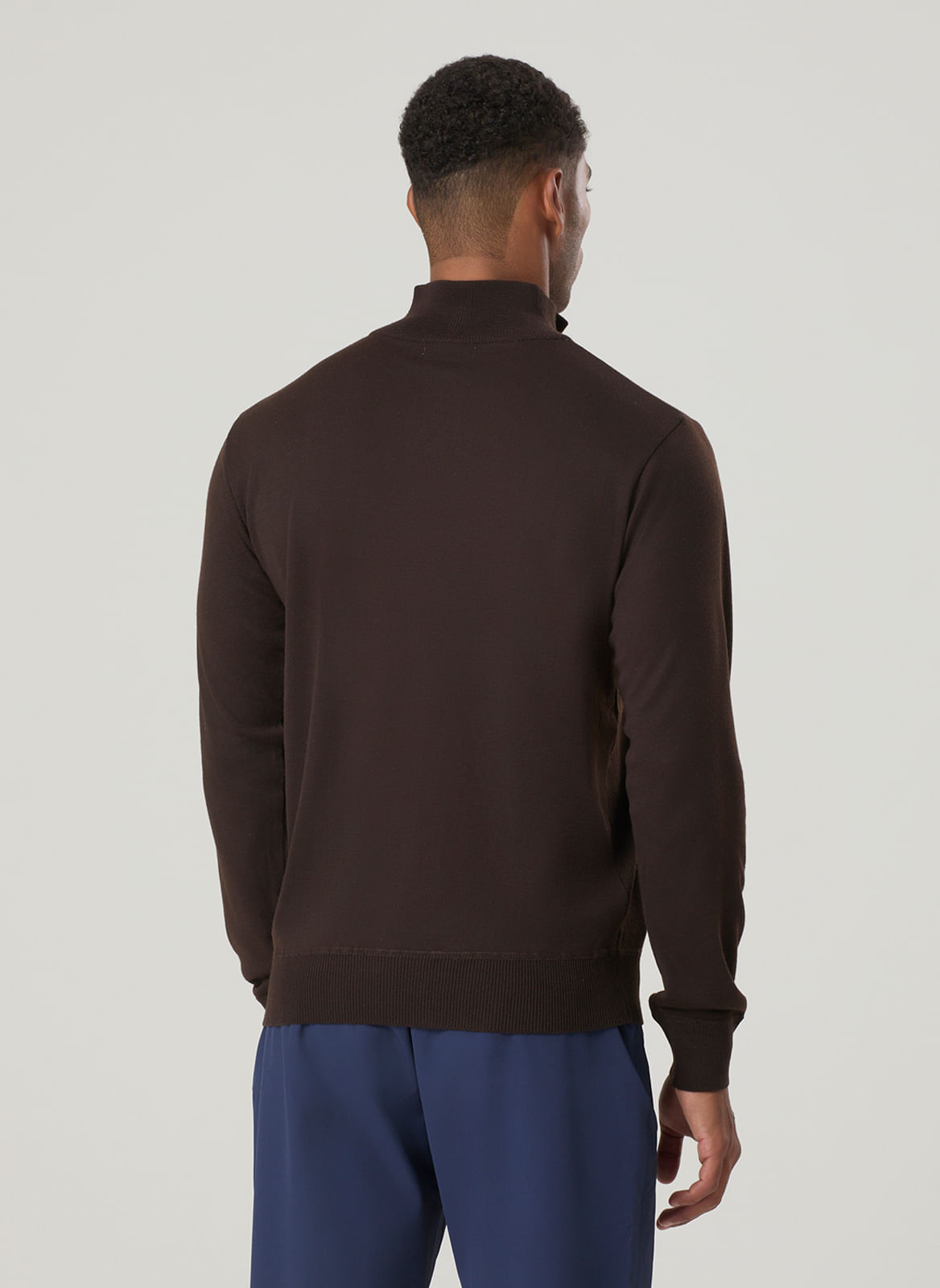 Tricot Masculino Meio Zíper TNG - TNG