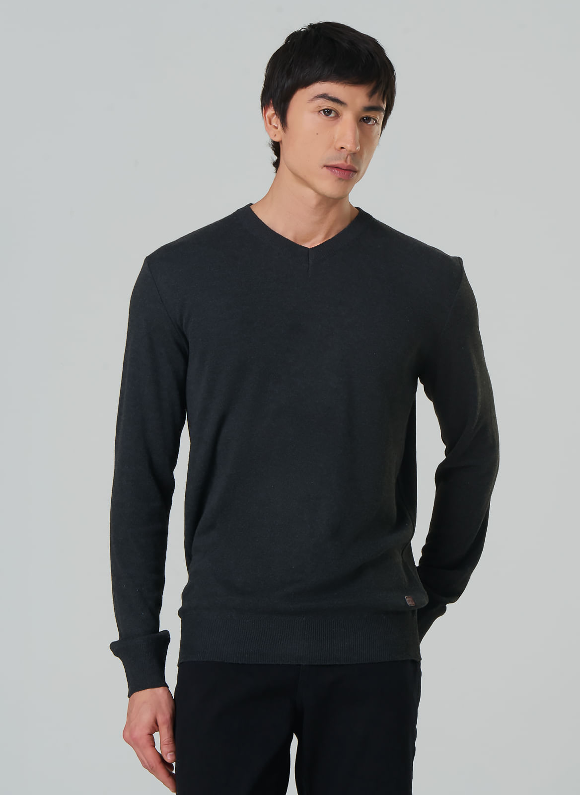 Tricot Básico Gola v