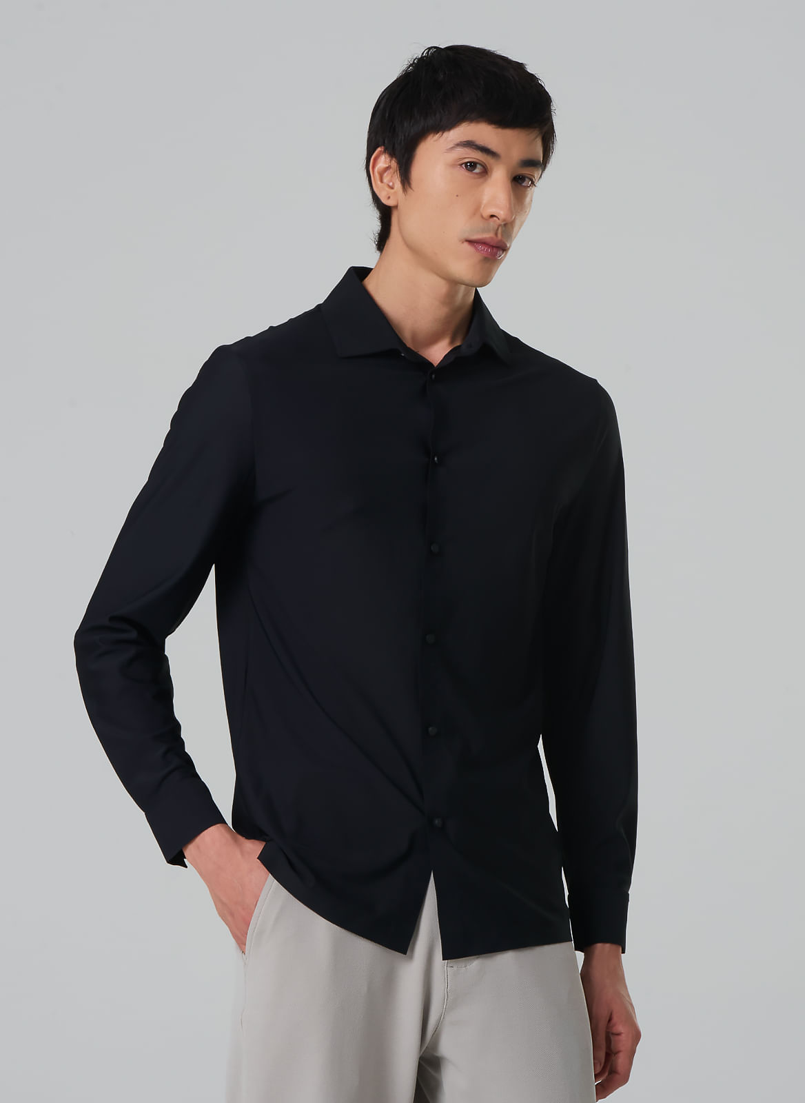 Camisa  Manga Longa Malha Tecnológica