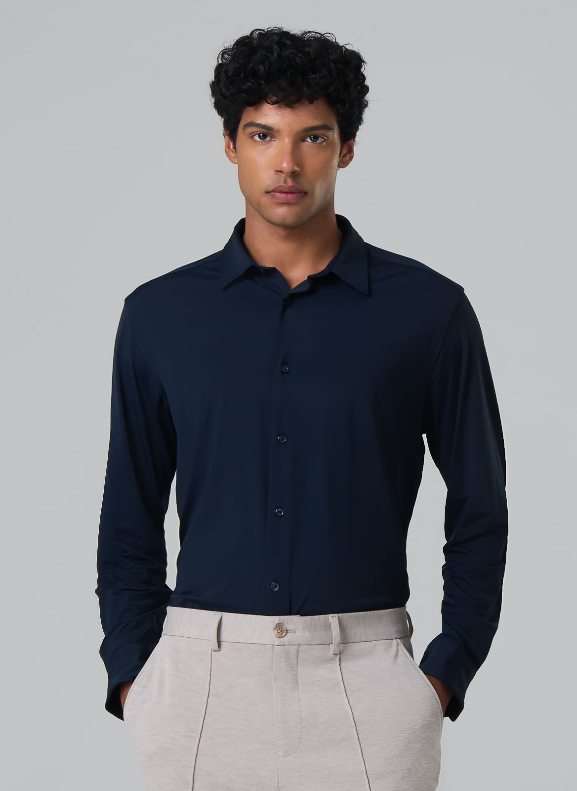 Camisa Ml Poliamida