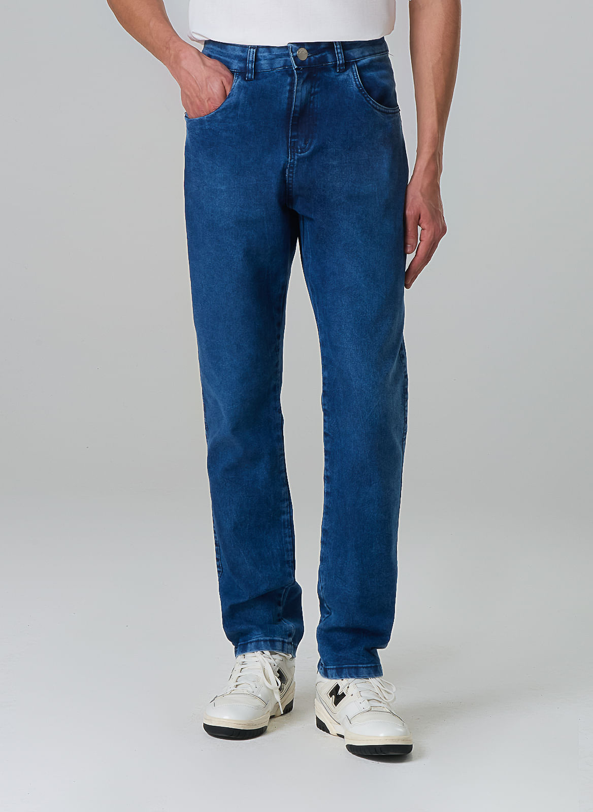 Calça Jeans Masculina Slim