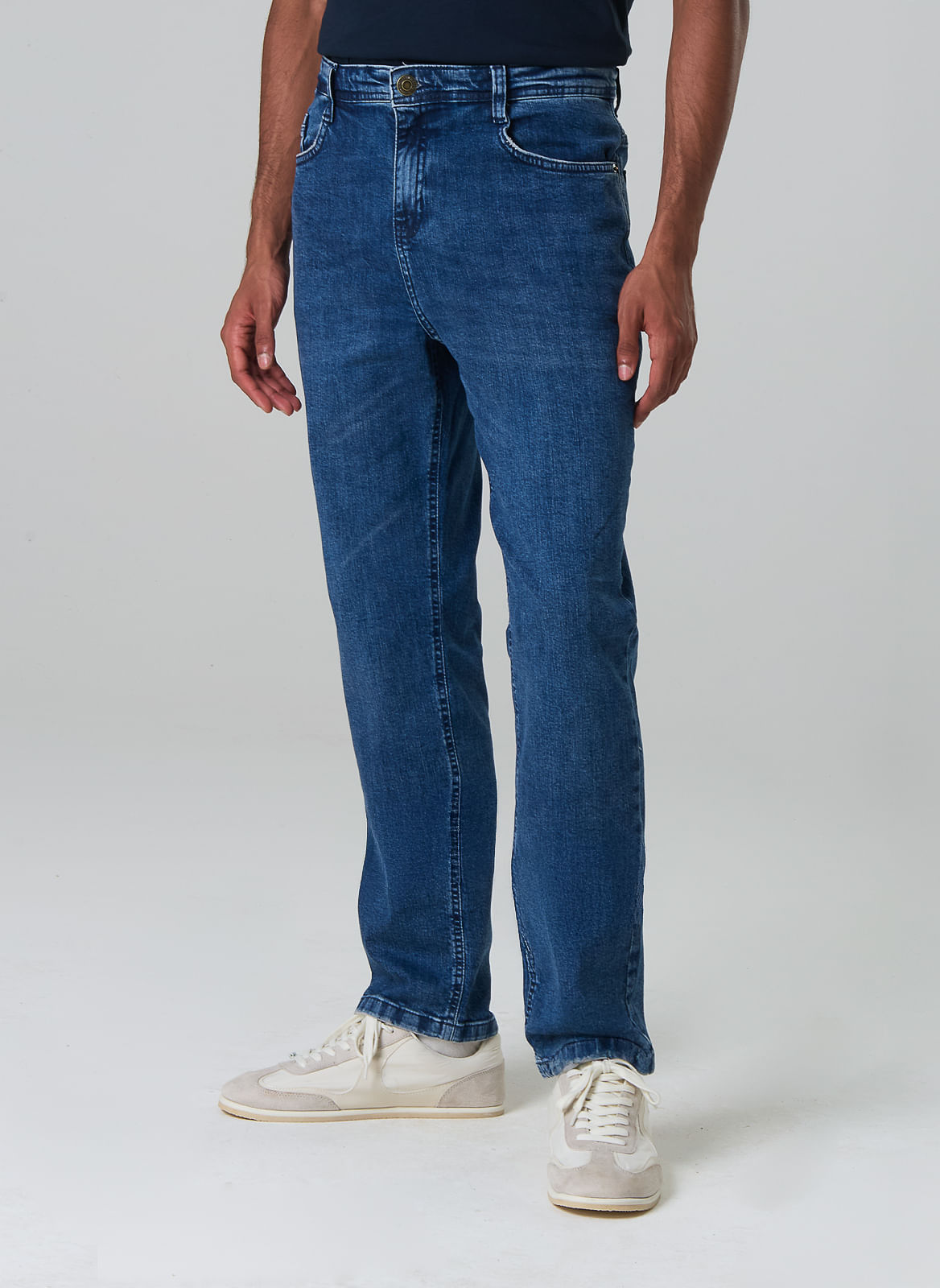Calca Jeans Masculina Slim
