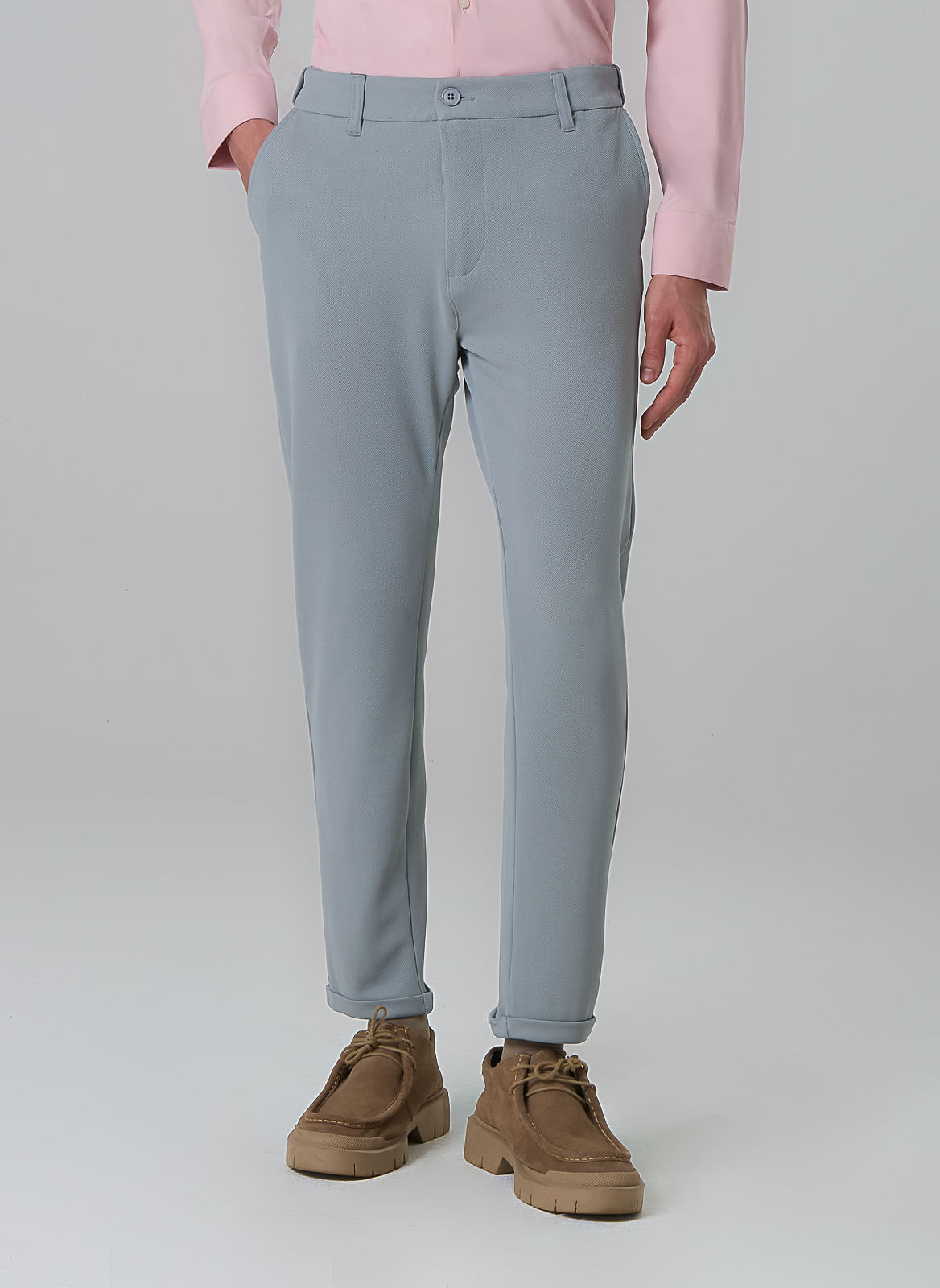 Calça Social De Malha