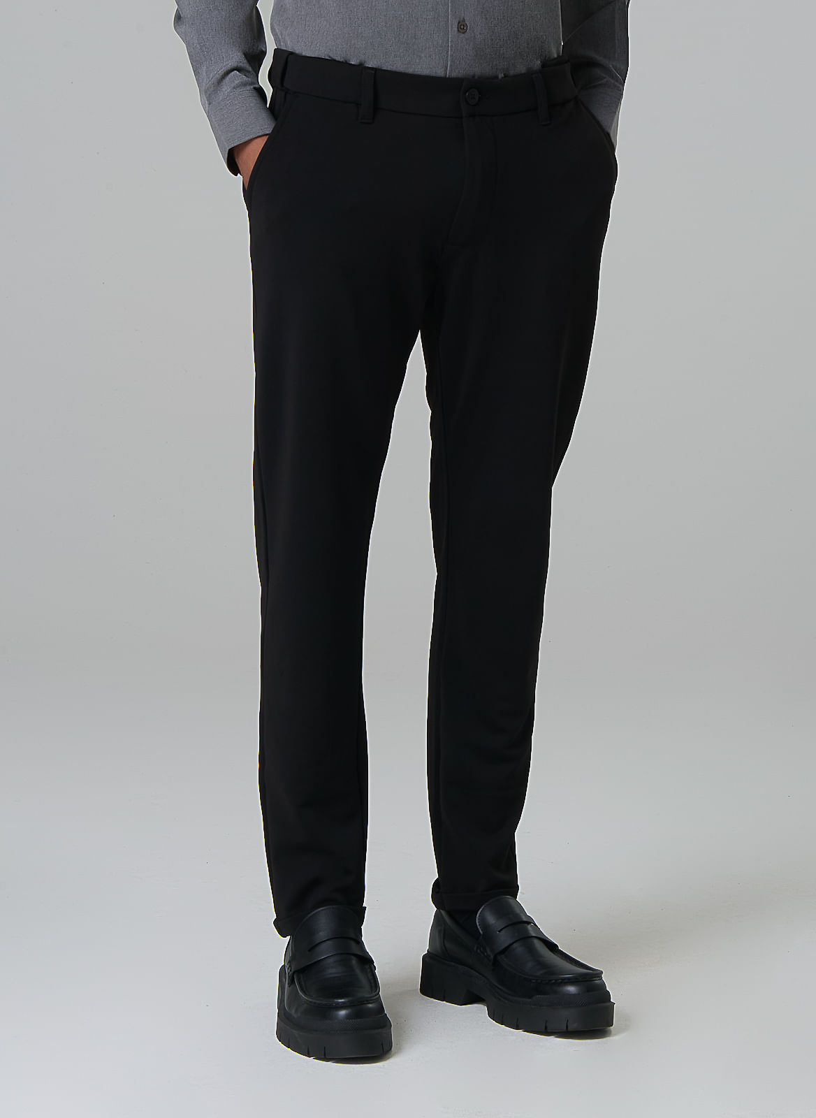 Calça Social De Malha