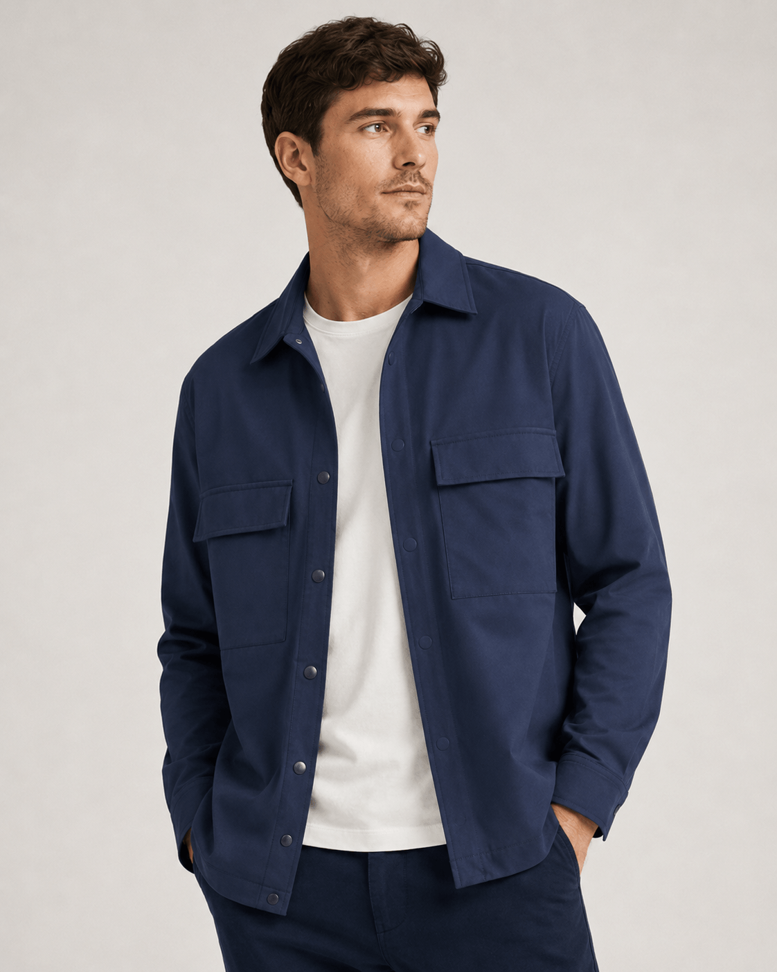 Caban Tecnológico Com Bolsos Tng
